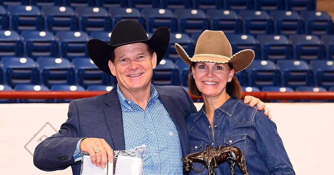 Casey Devitt and Jenny Honey at the 2019 APHA World Championship Show